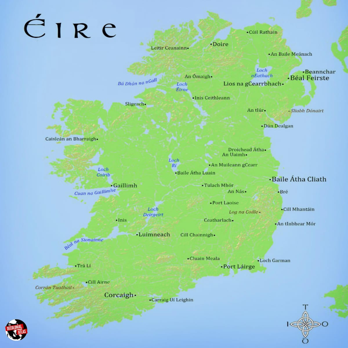 வரைபடம் eire