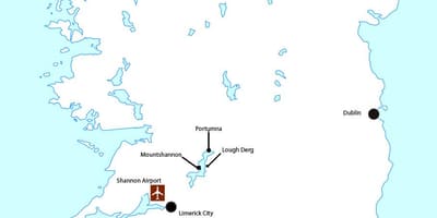 வரைபடம் shannon விமான அயர்லாந்து